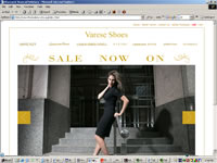 Varese Shoes Website